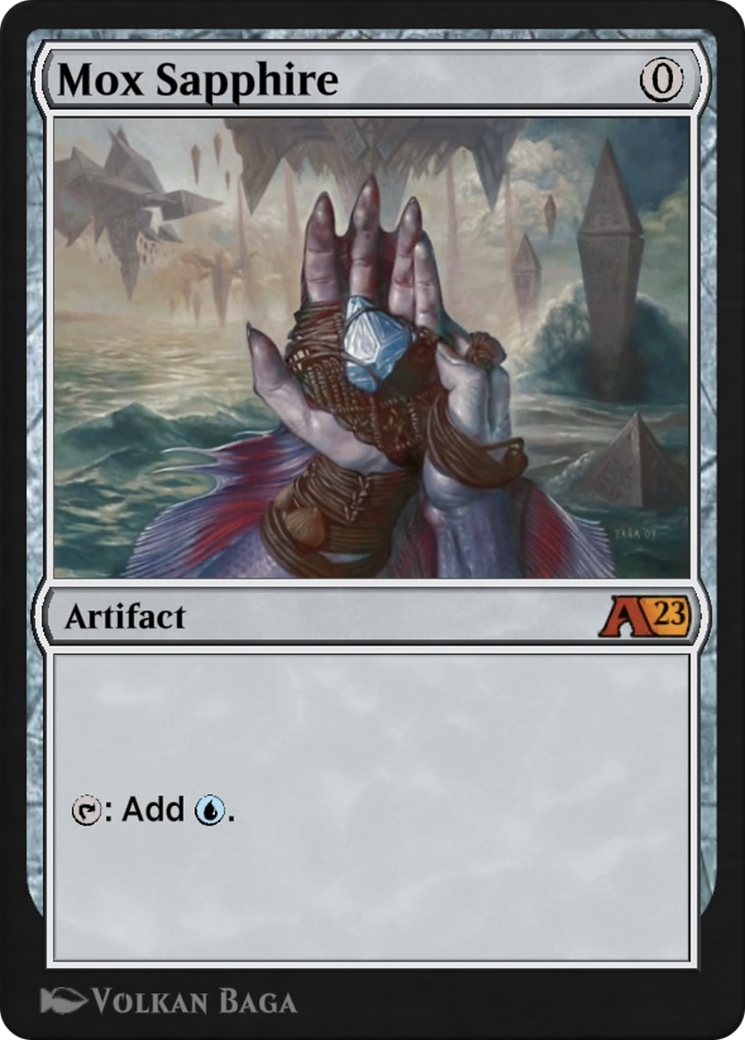 Mox Sapphire  [Alchemy: Dominaria]