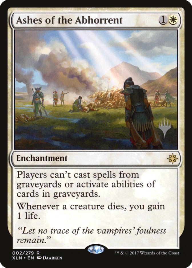 Ashes of the Abhorrent (Promo Pack) [Ixalan Promos] Foil