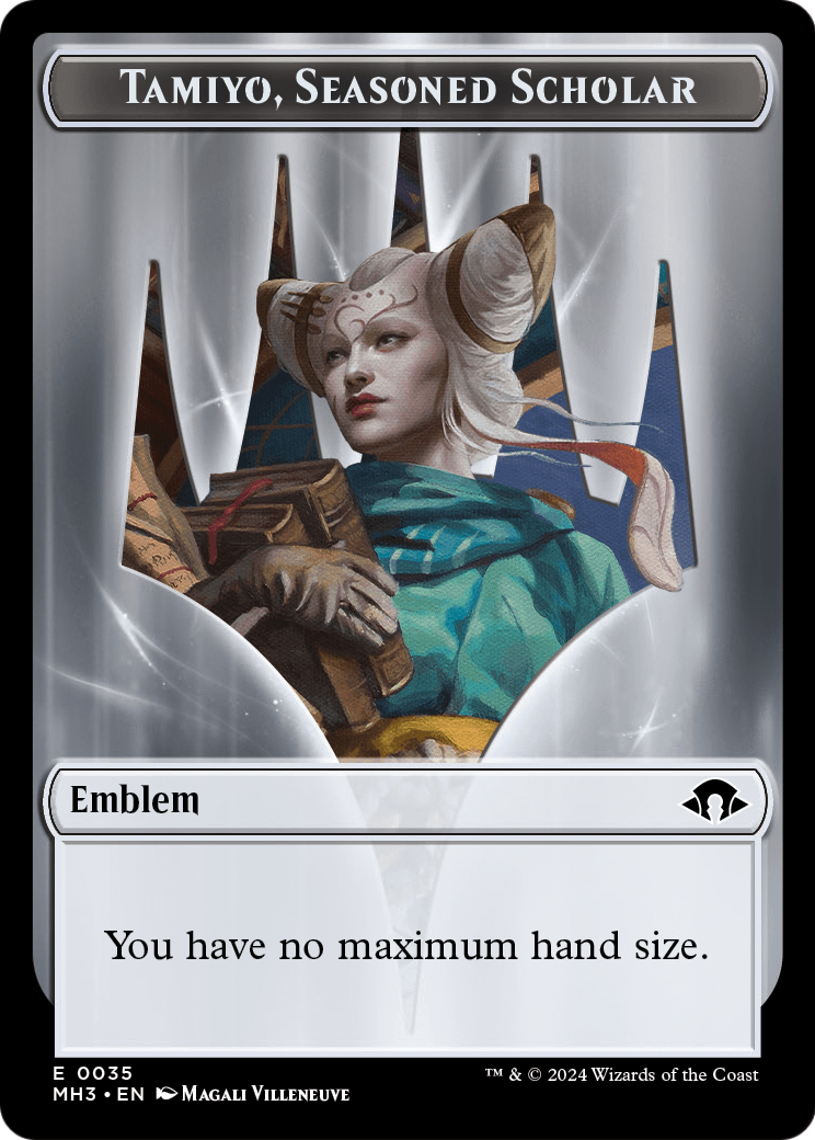Tamiyo, Seasoned Scholar  [Modern Horizons 3 Tokens] Foil