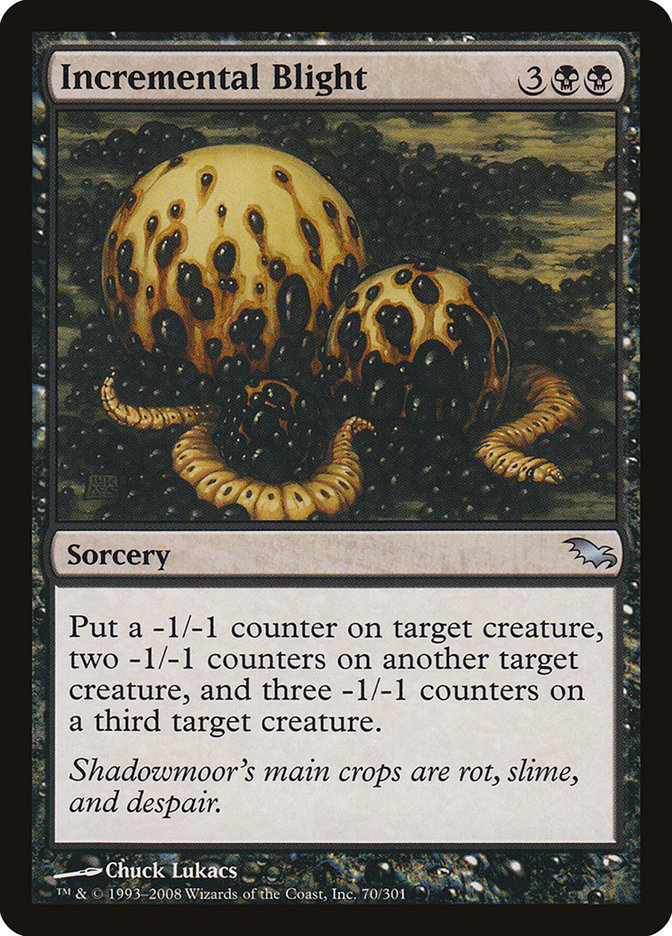 Incremental Blight [Shadowmoor] Foil