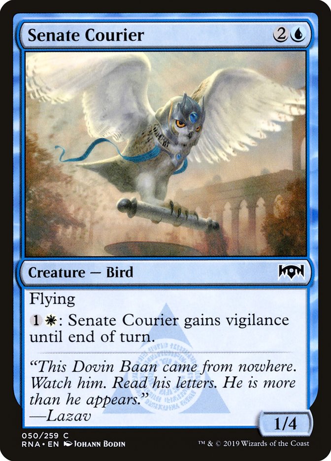 Senate Courier [Ravnica Allegiance] Foil