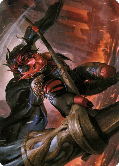 Karlach, Fury of Avernus // Karlach, Fury of Avernus  [Battle for Baldur's Gate Art Series] (Borderless)