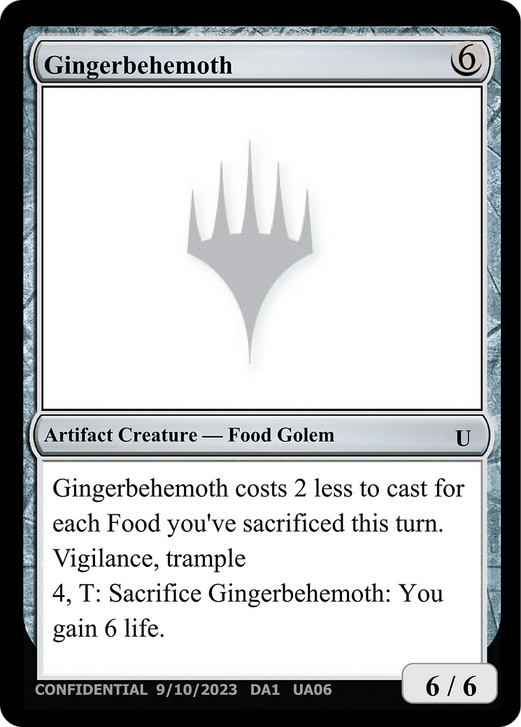 Gingerbehemoth  [Unknown Event]
