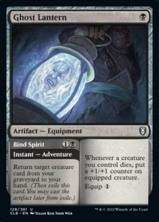 Ghost Lantern // Bind Spirit [Commander Legends: Battle for Baldur's Gate] Foil