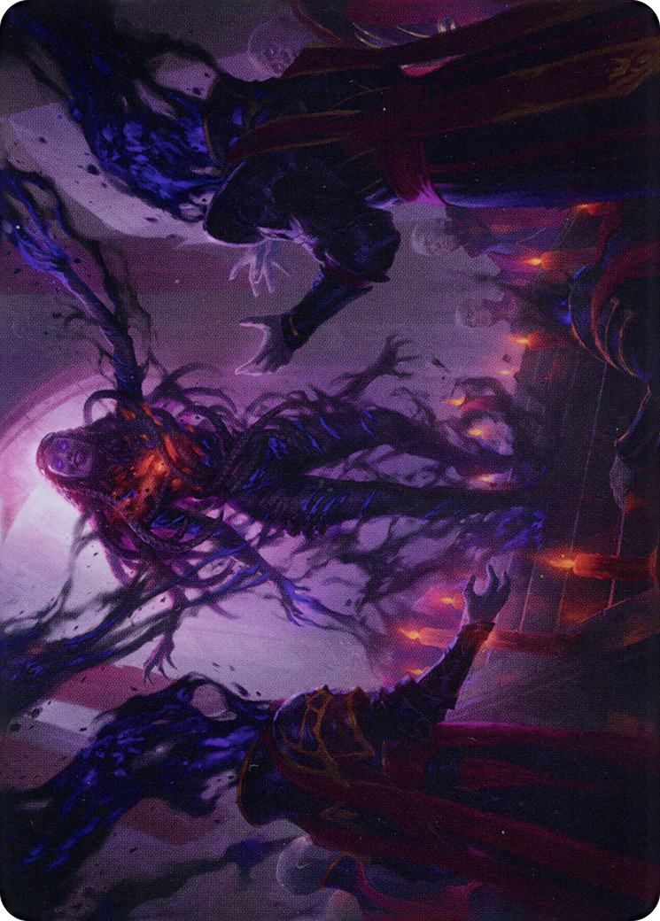Braids, Arisen Nightmare // Braids, Arisen Nightmare  [Dominaria United Art Series] (Borderless) Foil
