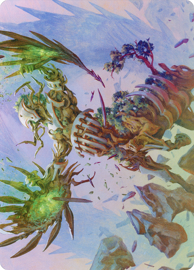 Botanical Brawler // Botanical Brawler  [March of the Machine Art Series] (Borderless)