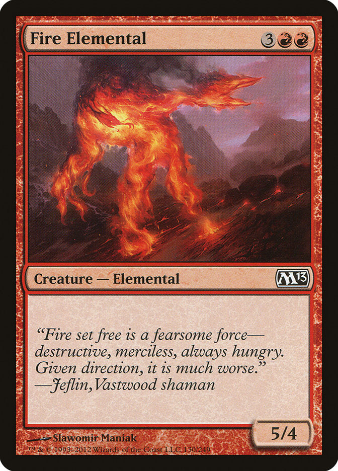 Fire Elemental [Magic 2013] Foil