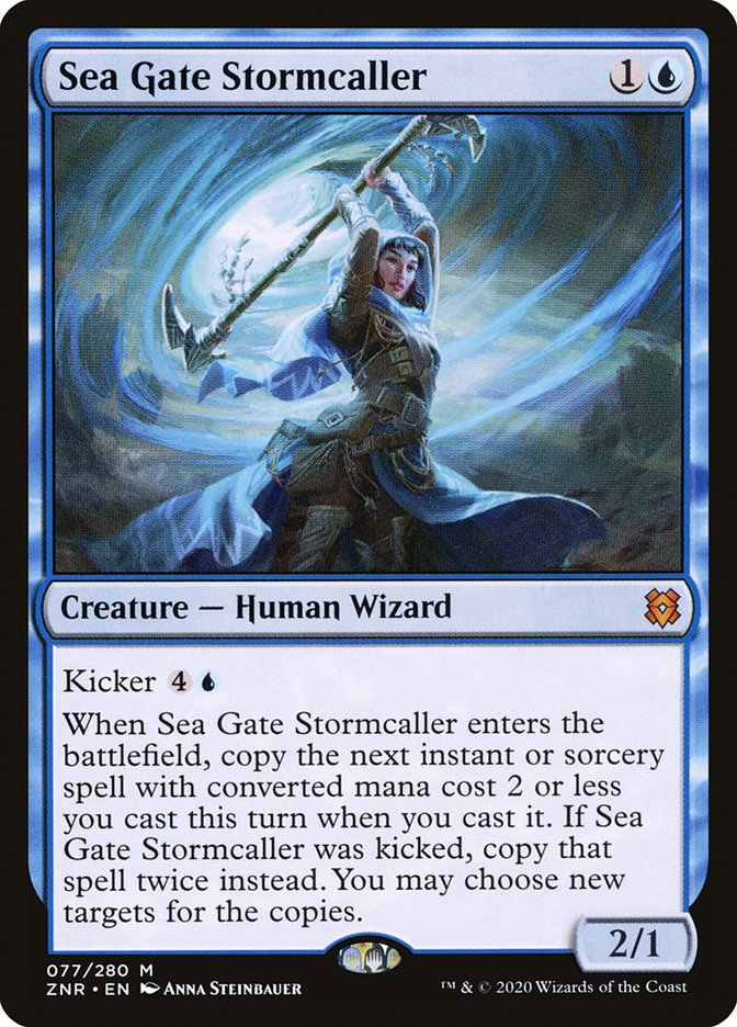 Sea Gate Stormcaller [Zendikar Rising] Foil