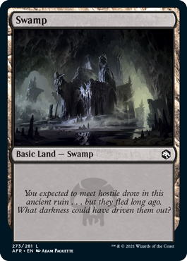 Swamp (273) [Dungeons & Dragons: Adventures in the Forgotten Realms] Foil