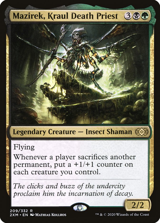 Mazirek, Kraul Death Priest [Double Masters] Foil