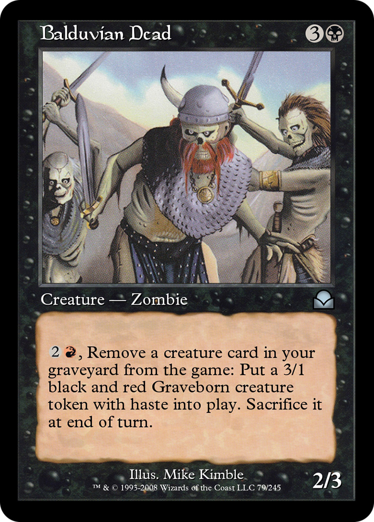 Balduvian Dead  [Masters Edition II] Foil