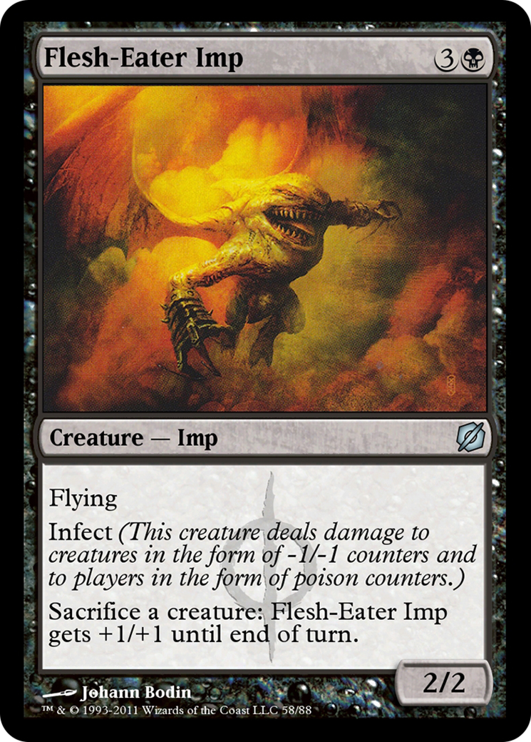 Flesh-Eater Imp  [Duel Decks: Mirrodin Pure vs. New Phyrexia]