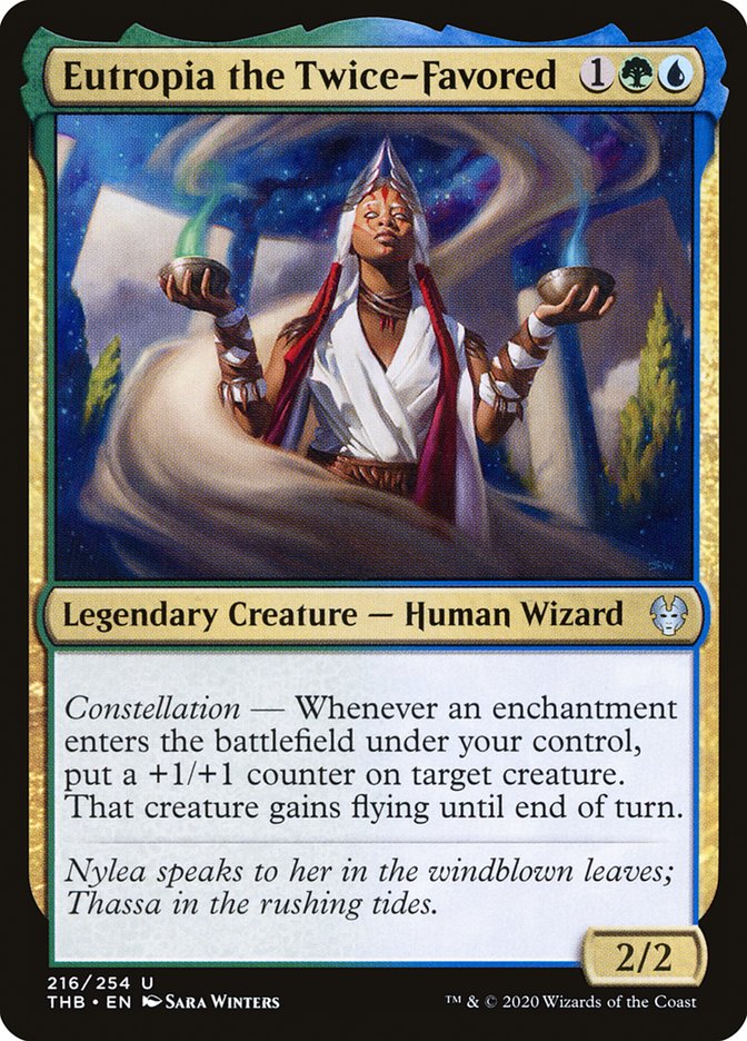 Eutropia the Twice-Favored [Theros Beyond Death] Foil