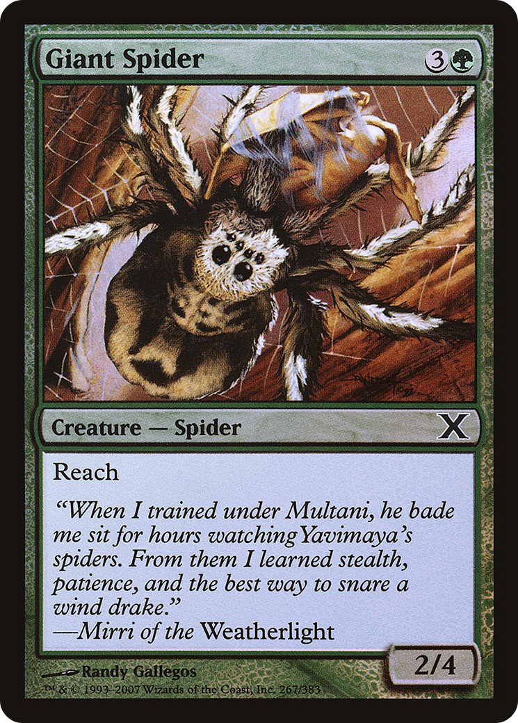 Giant Spider  [Tenth Edition] Foil