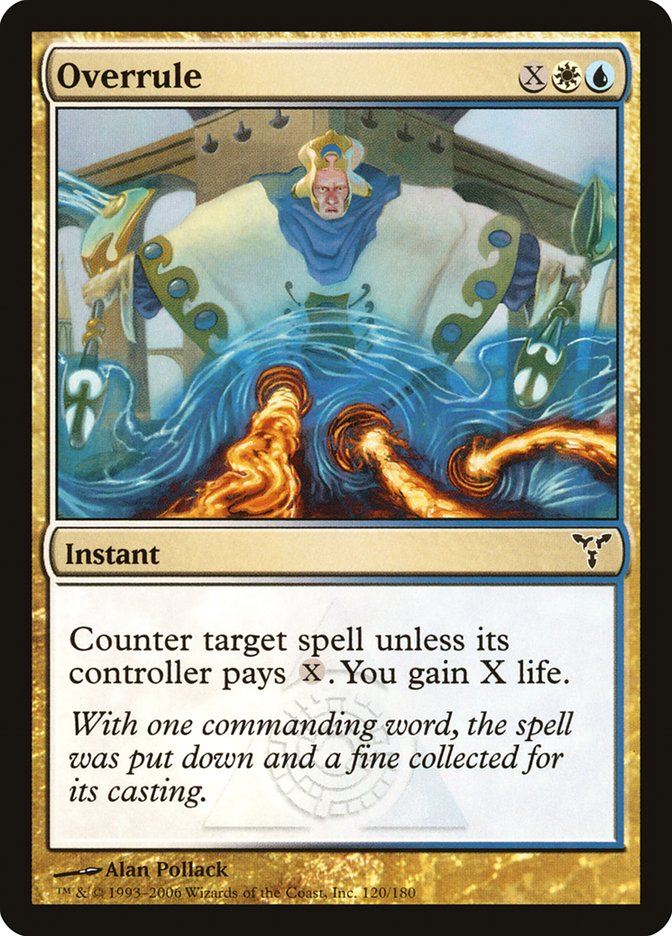 Overrule [Dissension] Foil