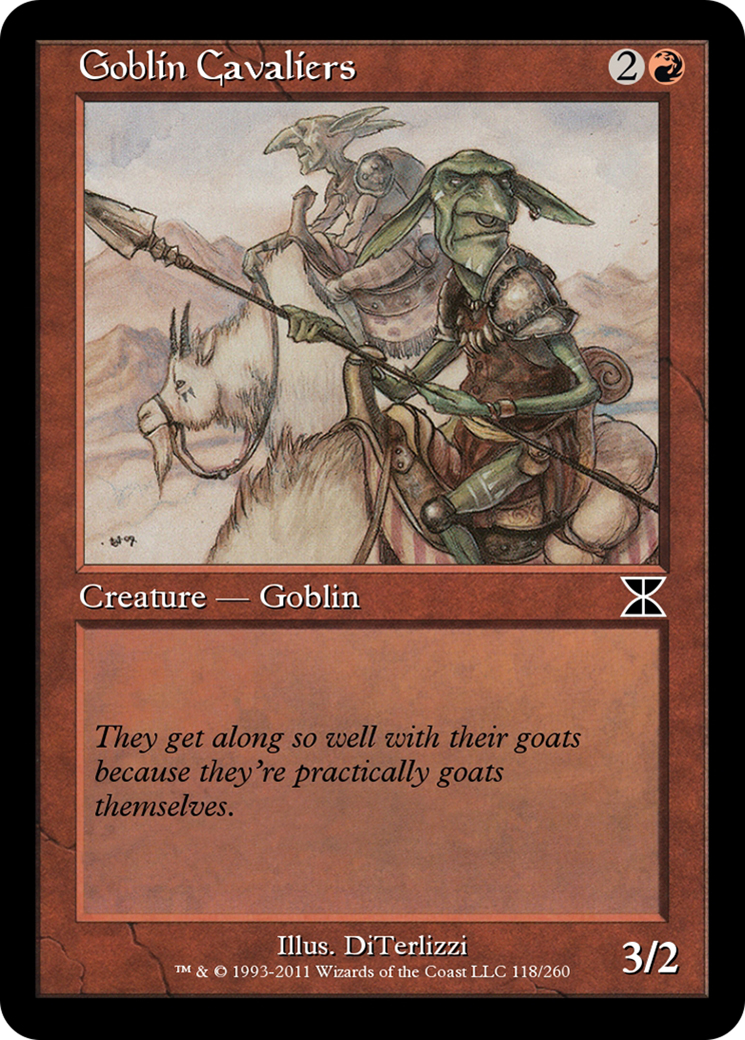 Goblin Cavaliers  [Masters Edition IV] Foil