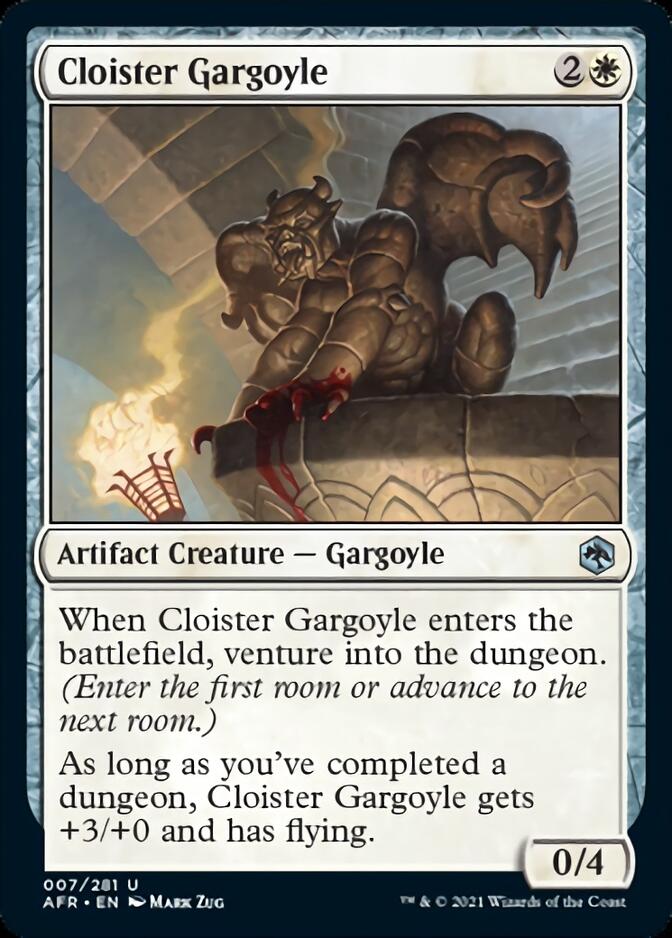 Cloister Gargoyle [Dungeons & Dragons: Adventures in the Forgotten Realms] Foil