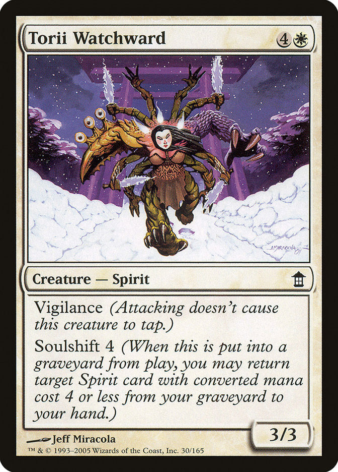 Torii Watchward [Saviors of Kamigawa] Foil