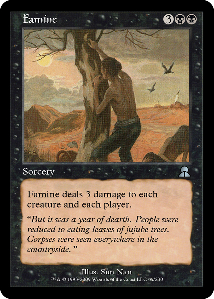 Famine  [Masters Edition III]