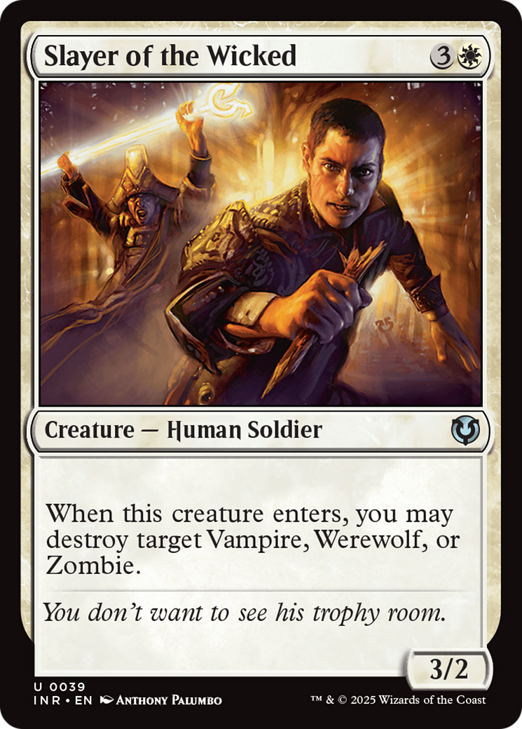 Slayer of the Wicked [Innistrad Remastered] Foil