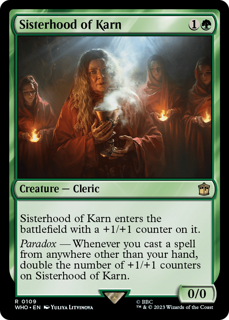 Sisterhood of Karn [Doctor Who] Foil