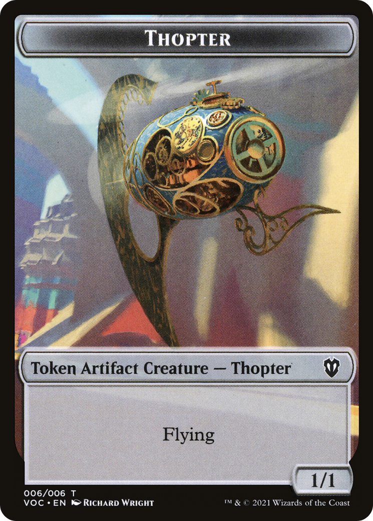 Thopter  [Crimson Vow Commander Tokens]