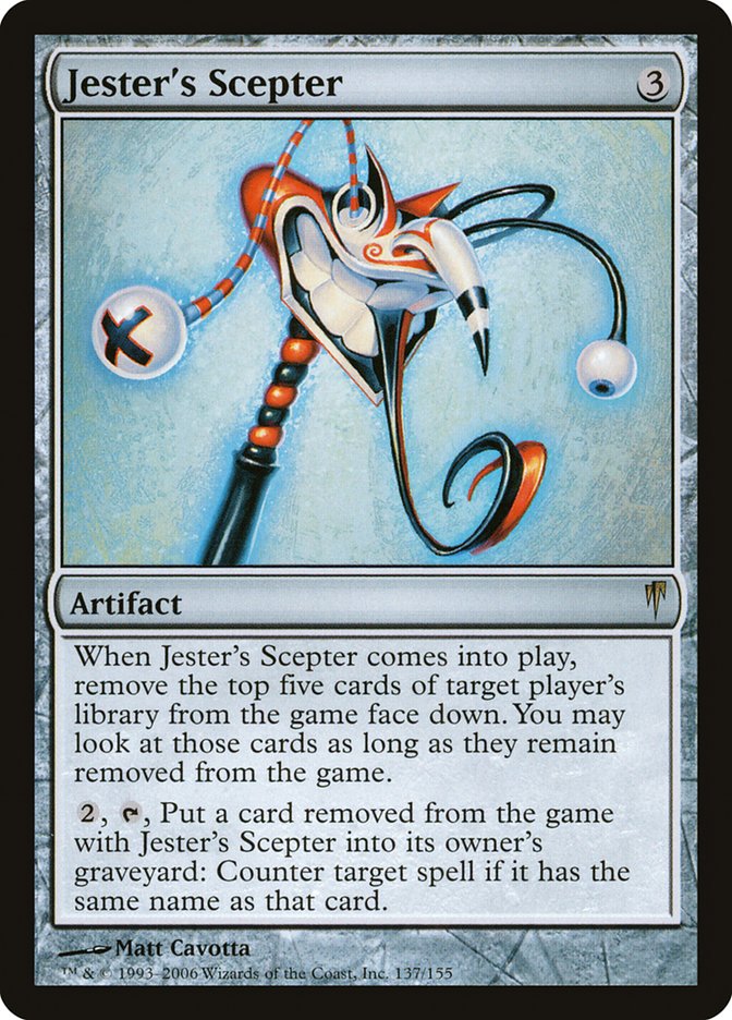 Jester's Scepter [Coldsnap] Foil