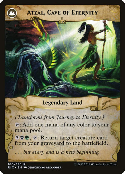 Journey to Eternity // Atzal, Cave of Eternity [Rivals of Ixalan] Foil