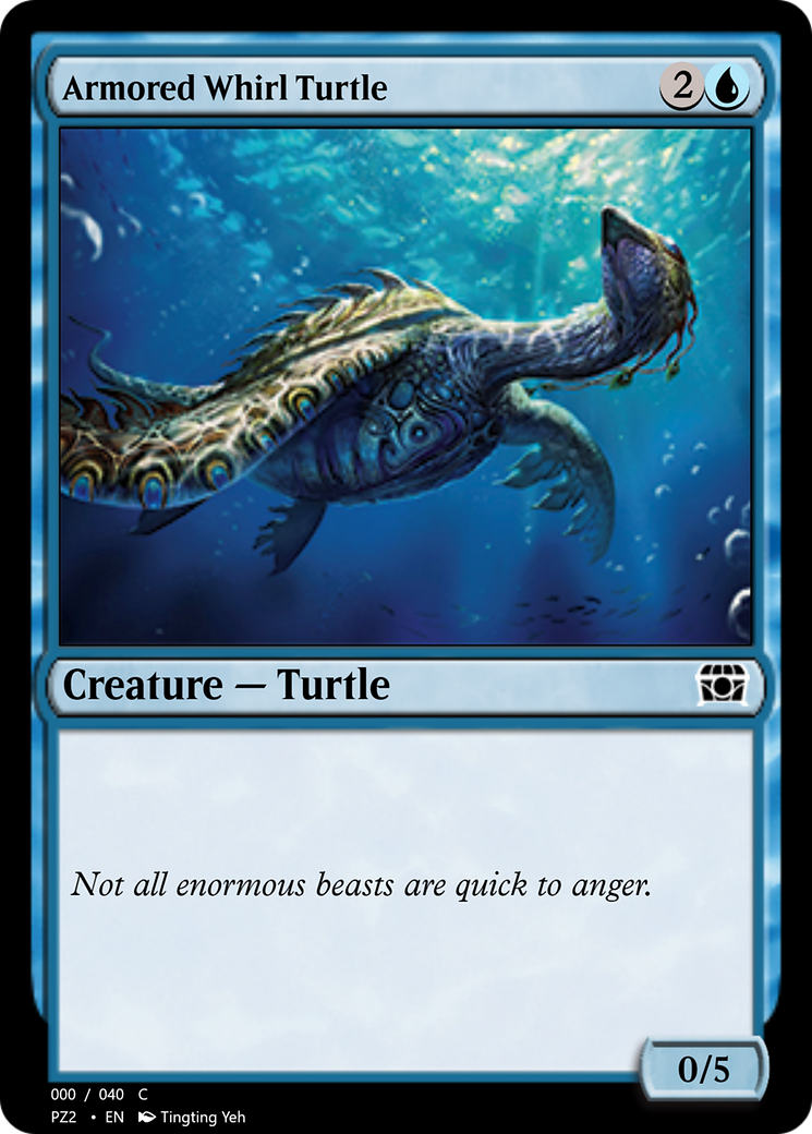 Armored Whirl Turtle  [Treasure Chest] Foil