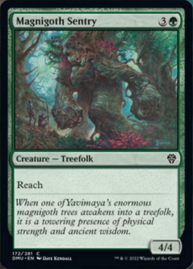 Magnigoth Sentry [Dominaria United] Foil