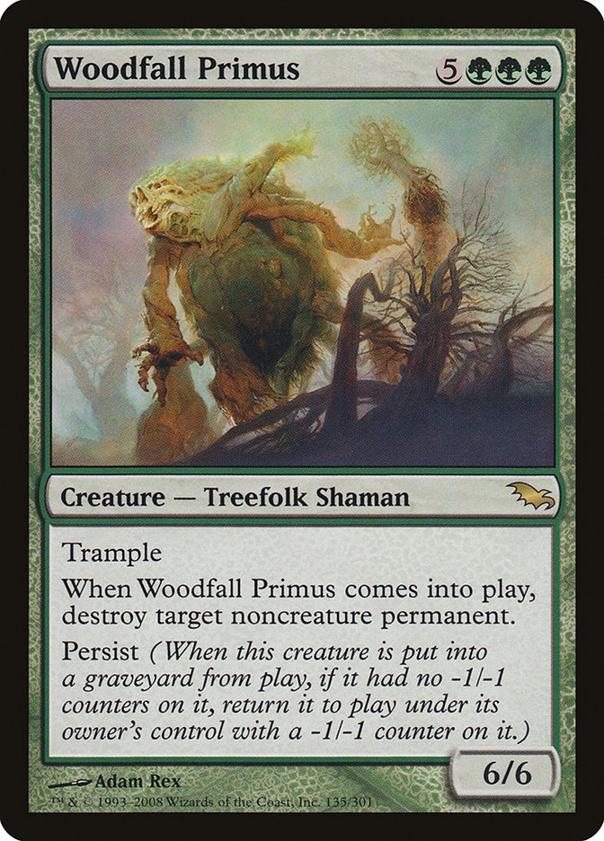 Woodfall Primus [Shadowmoor] Foil