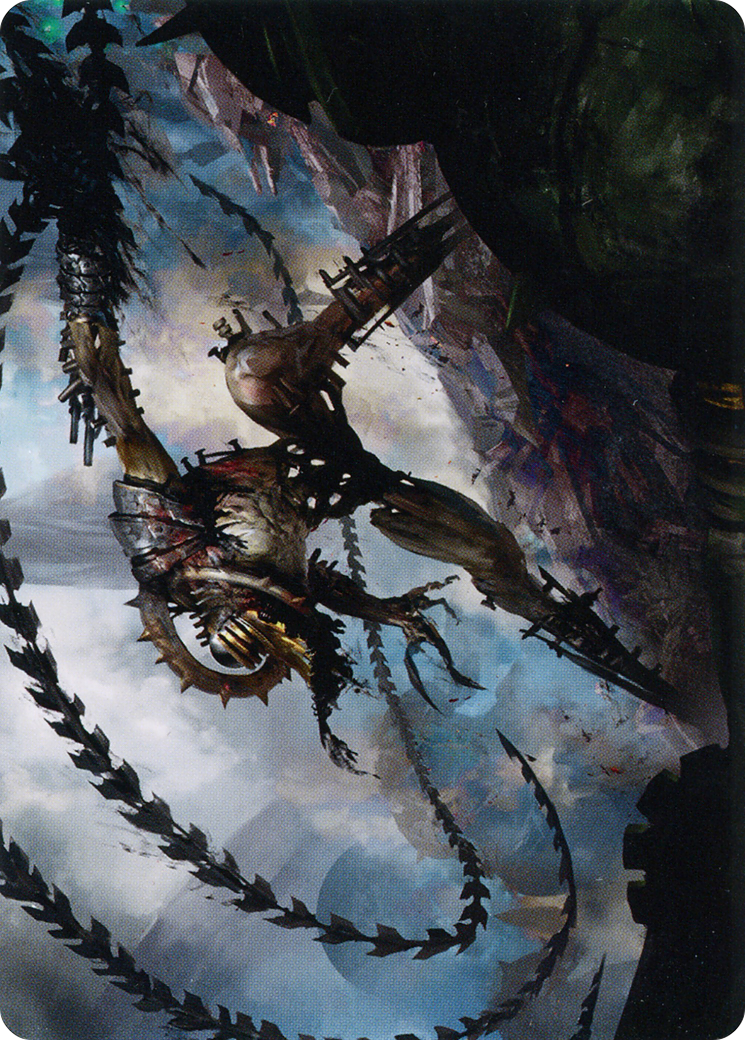 Razorlash Transmogrant // Razorlash Transmogrant  [The Brothers' War Art Series] (Borderless) Foil