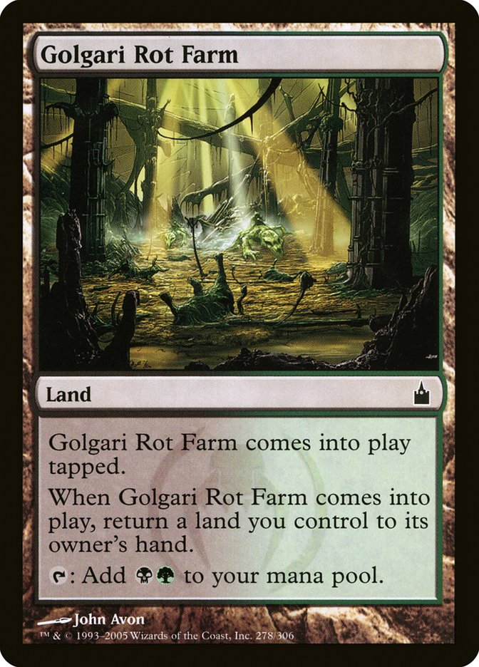 Golgari Rot Farm [Ravnica: City of Guilds] Foil