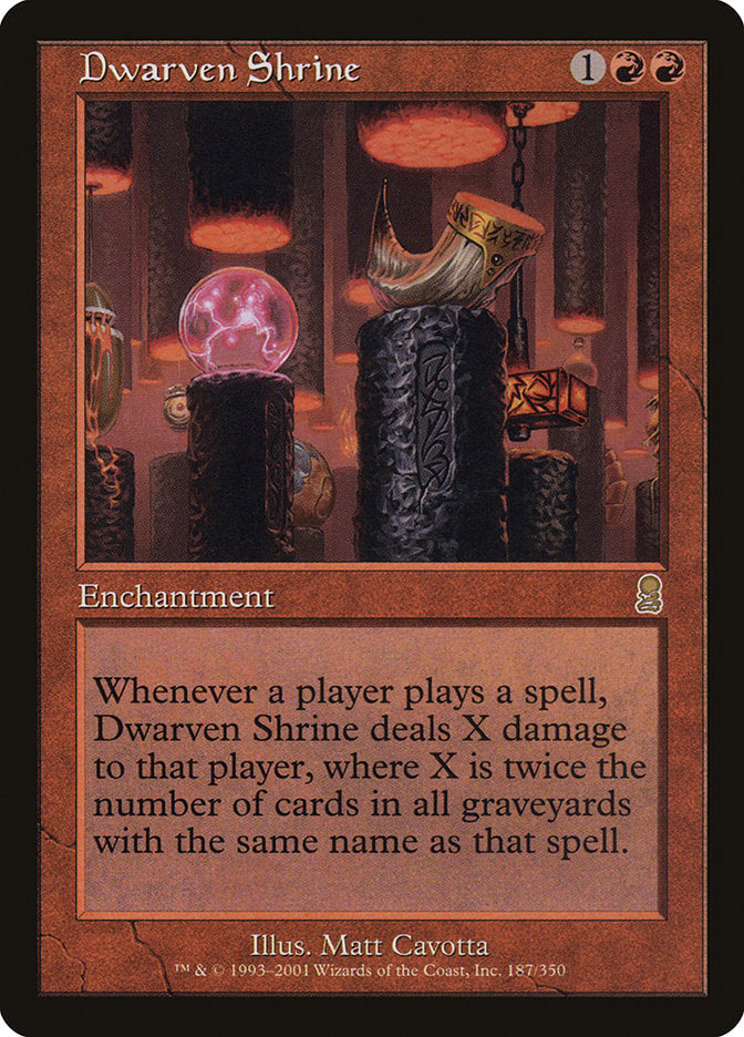 Dwarven Shrine [Odyssey] Foil