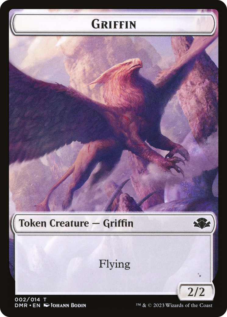 Griffin  [Dominaria Remastered Tokens] Foil