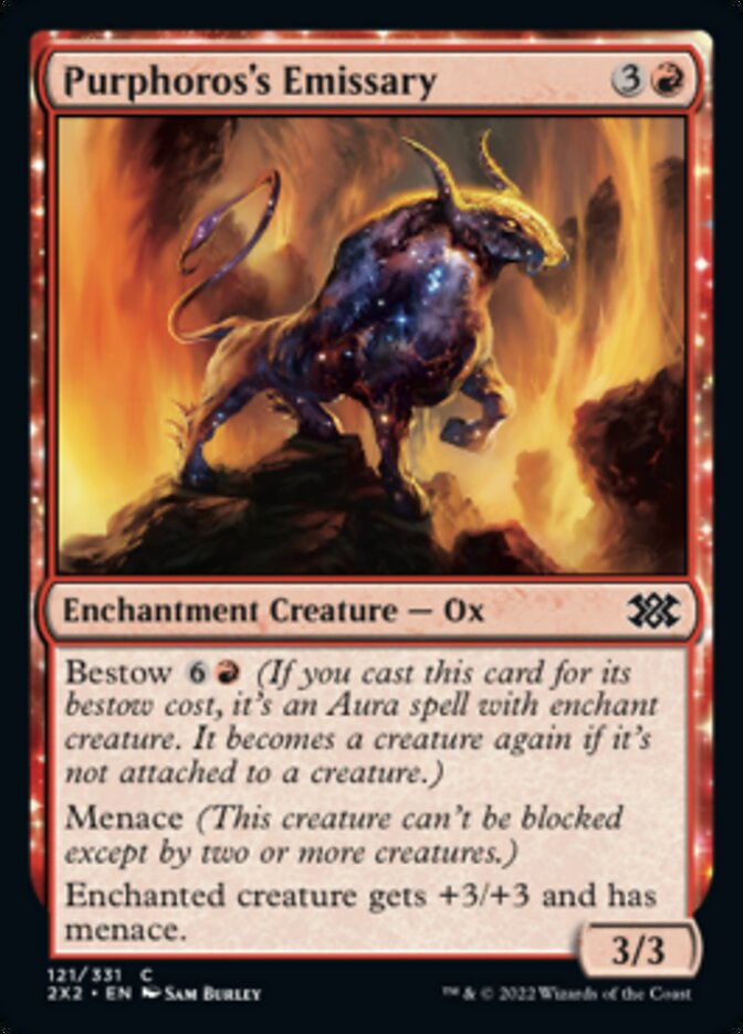 Purphoros's Emissary [Double Masters 2022] Foil