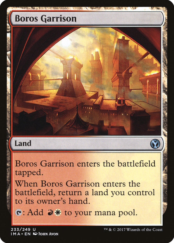 Boros Garrison [Iconic Masters] Foil