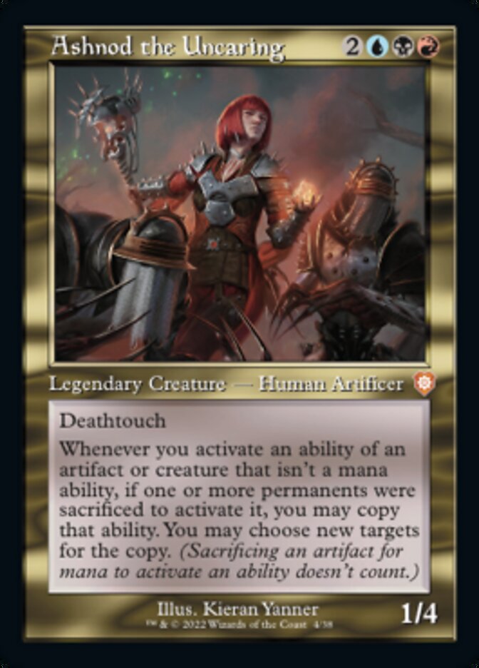 Ashnod the Uncaring (Retro) [The Brothers' War Commander] Foil