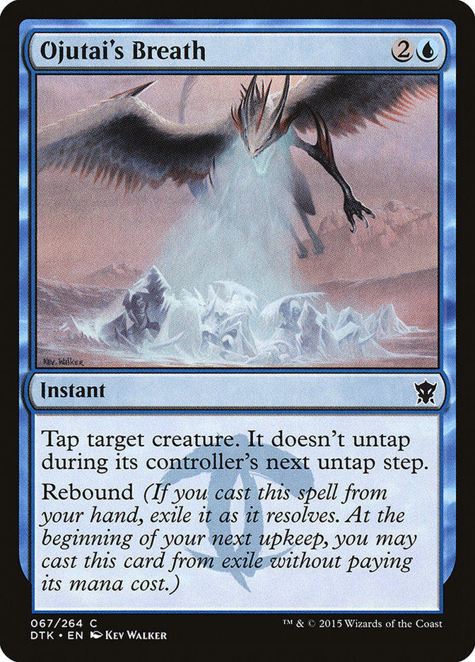 Ojutai's Breath [Dragons of Tarkir] Foil