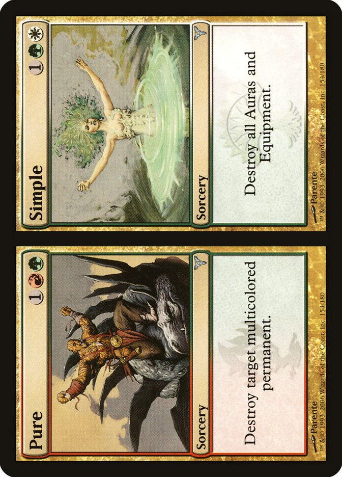 Pure // Simple [Dissension] Foil