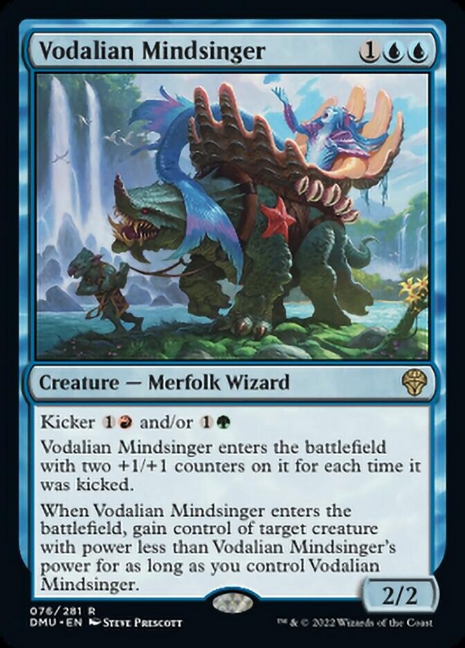 Vodalian Mindsinger [Dominaria United] Foil