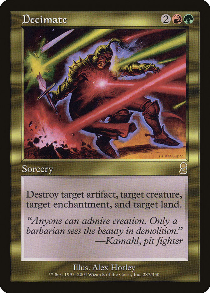 Decimate [Odyssey] Foil