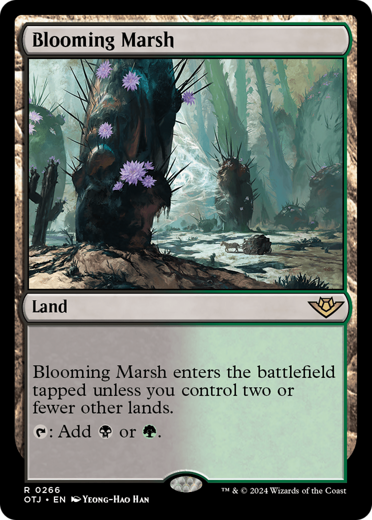 Blooming Marsh [Outlaws of Thunder Junction] Foil