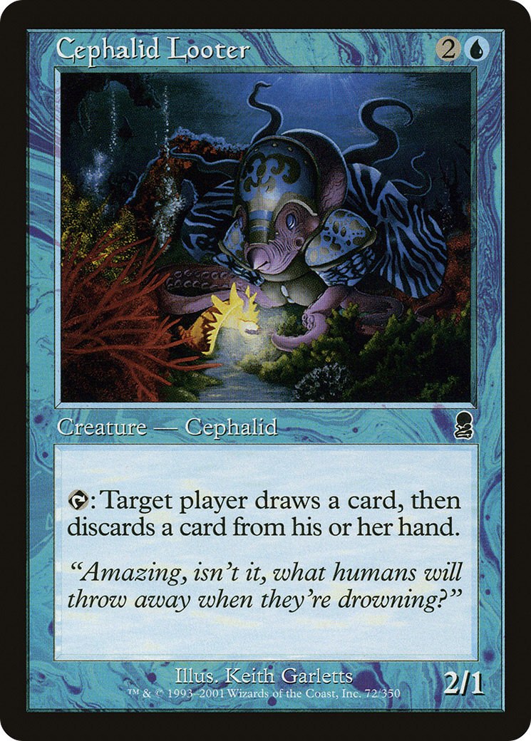 Cephalid Looter  [Odyssey] Foil