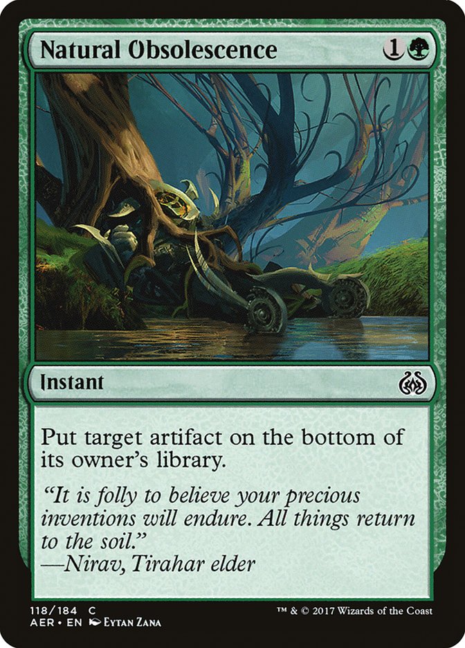 Natural Obsolescence [Aether Revolt] Foil