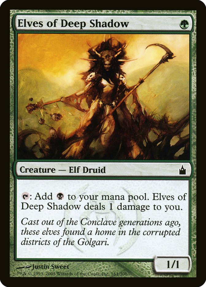 Elves of Deep Shadow [Ravnica: City of Guilds] Foil