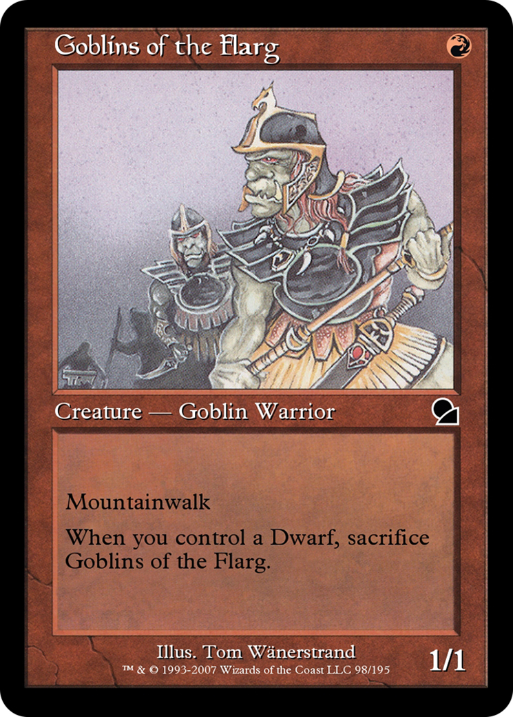 Goblins of the Flarg  [Masters Edition] Foil