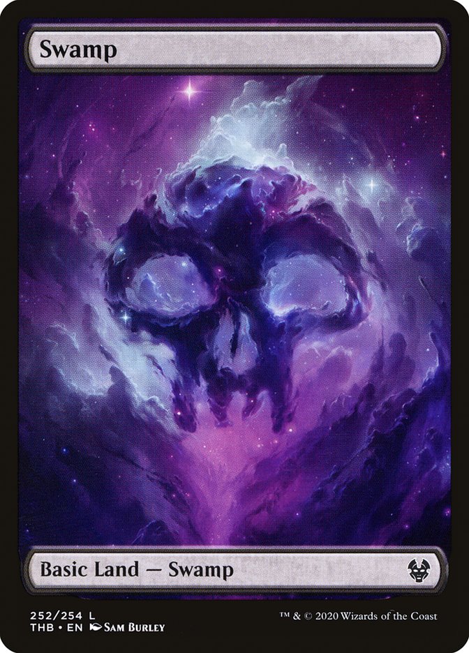 Swamp (252) [Theros Beyond Death] Foil