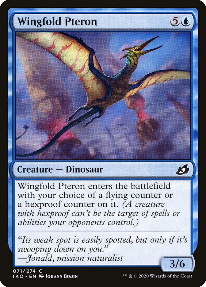 Wingfold Pteron [Ikoria: Lair of Behemoths] Foil