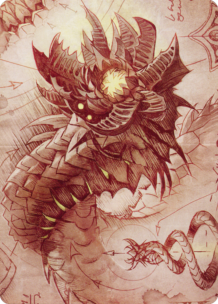 Wurmcoil Engine // Wurmcoil Engine  [The Brothers' War Art Series] (Borderless)
